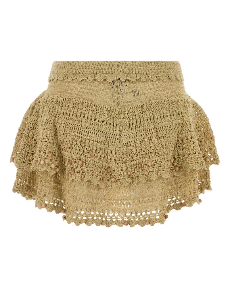 Isabel Marant Olzea Short Trousers — Beige Beige
