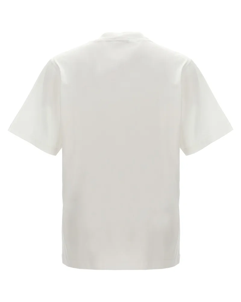 Dolce & Gabbana Logo-Print Cotton T-Shirt — White White