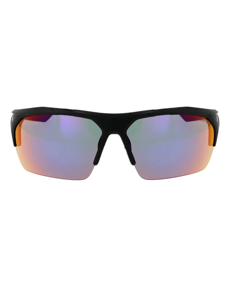 Nike NI-1063630 Mirrored Lens Sunglasses — Black Black