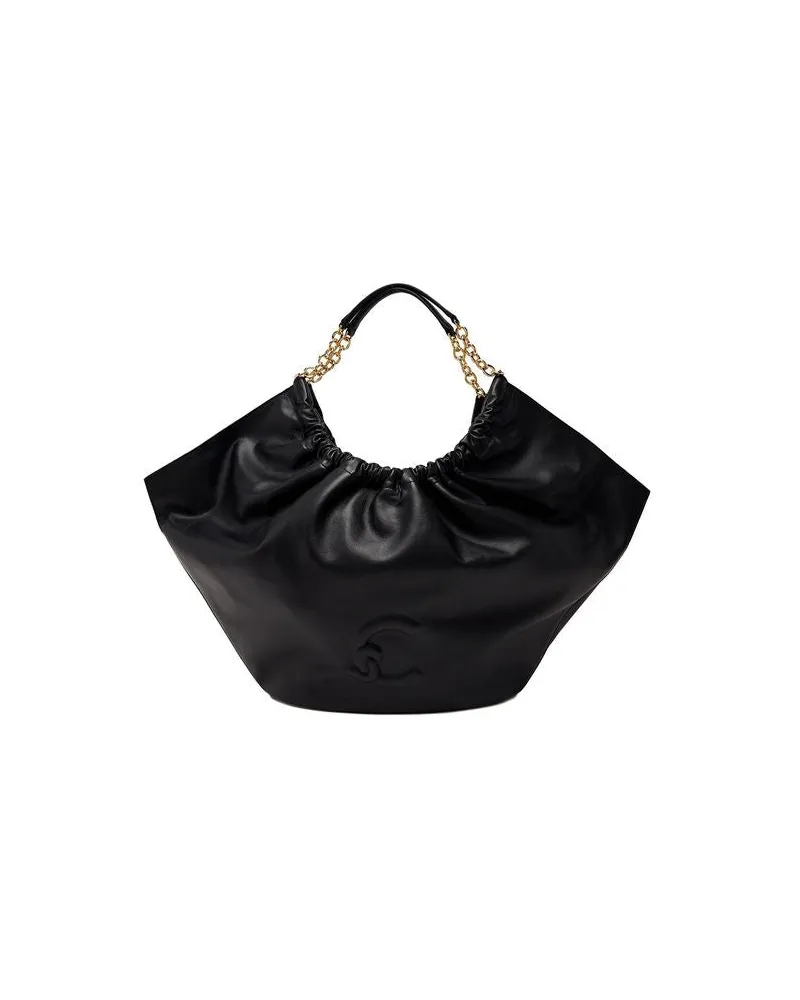 Coccinelle Women's Handbag Black Cowhide Bags - Handbags Black