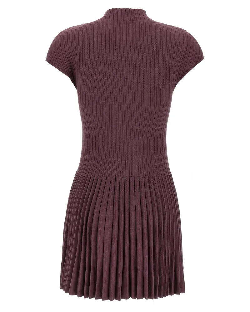 Magda Butrym Dress — Burgundy Burgundy