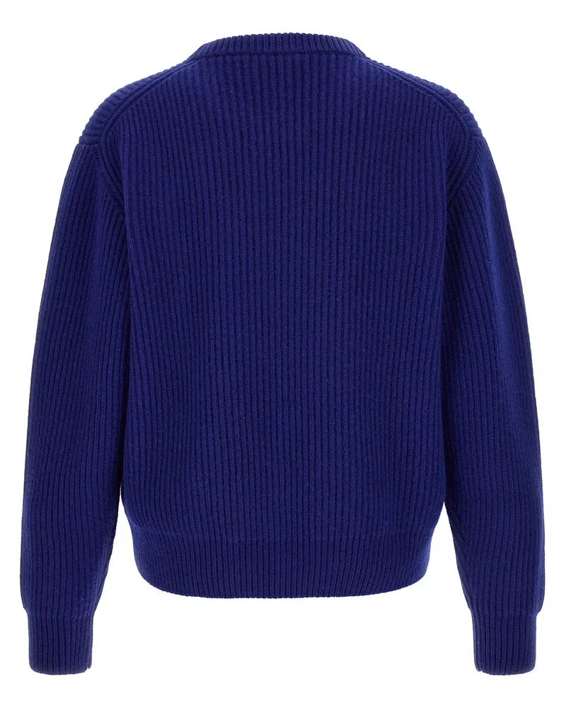 Jil Sander Men's Blue Wool Cardigan Clothing Blue