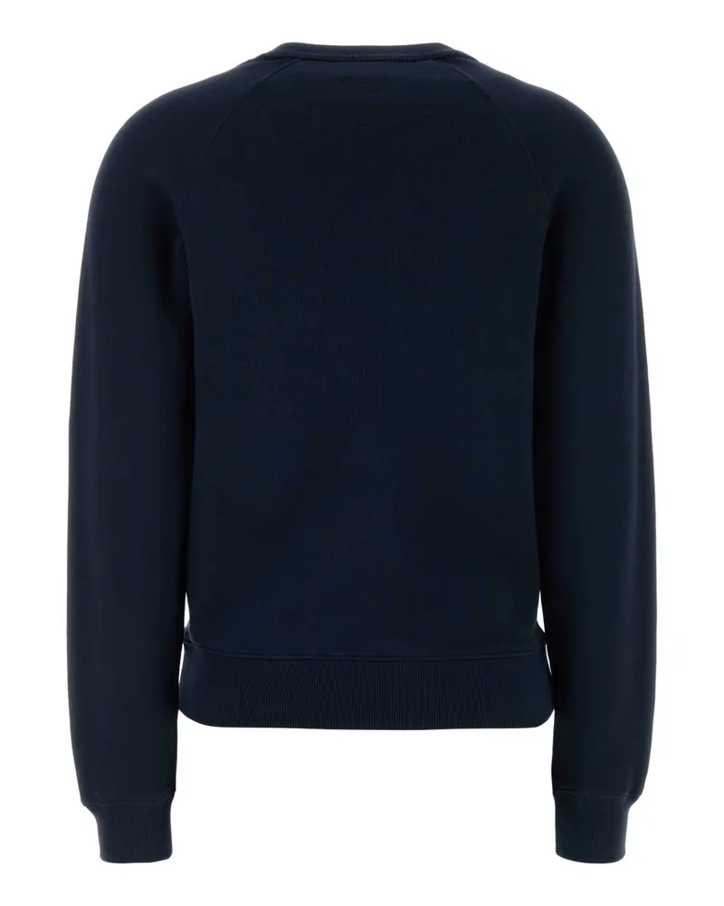 Kenzo Women Navy Blue Cotton Sweatshirt Navyblue Exterior: Felpe Navy
