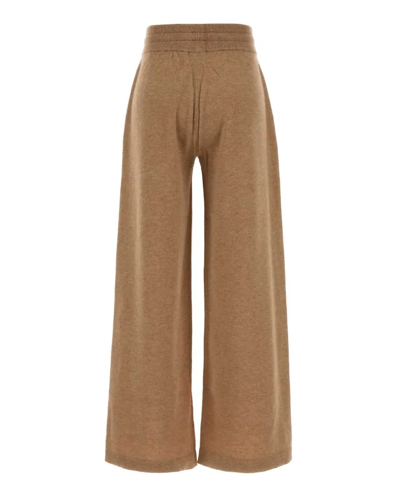 AUTRY Wool Blend Joggers — Beige Beige