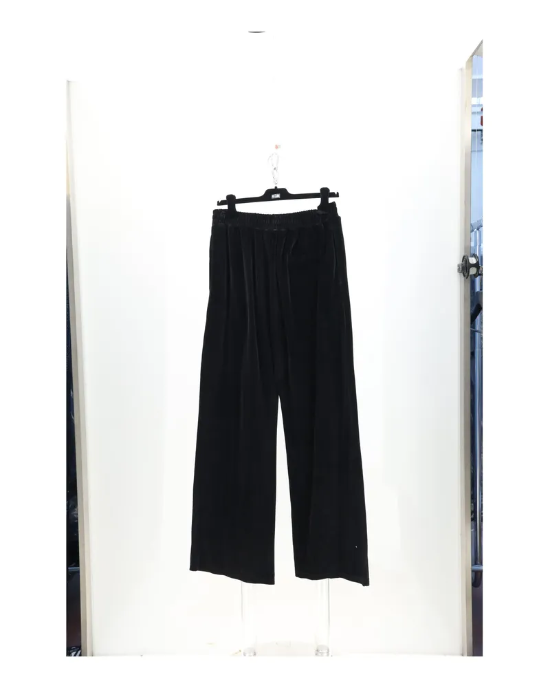 Celine Men Tracksuit Trousers Black-Gold Cotton Black/gold Black