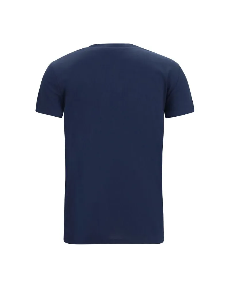 Max Mara Women's Blue Cotton Sportswear Clothing Navy