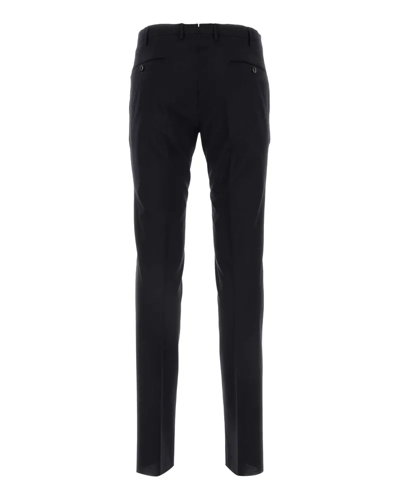 PT TORINO Men's Midnight Blue Stretch Wool Pant Bluscuro Pantaloni Blue