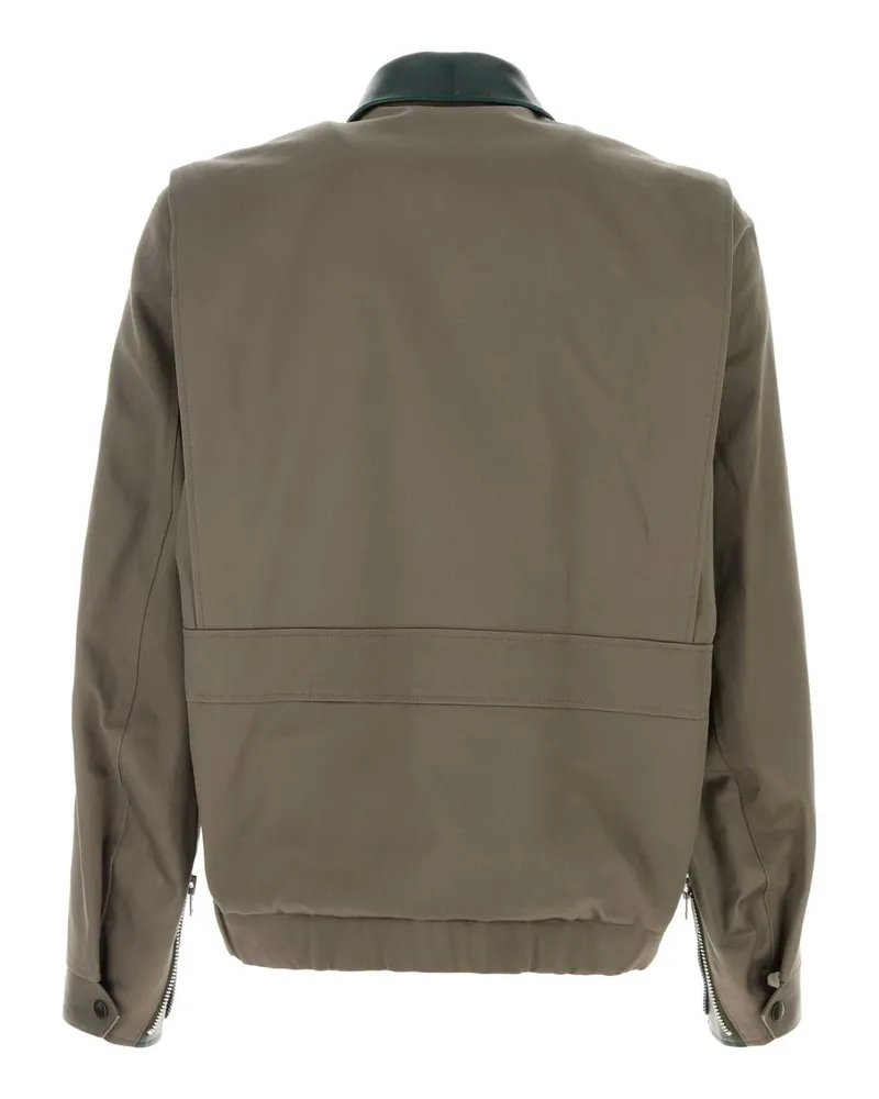 Sacai Men's Mud Cotton Jacket Gray Giubbini Gray