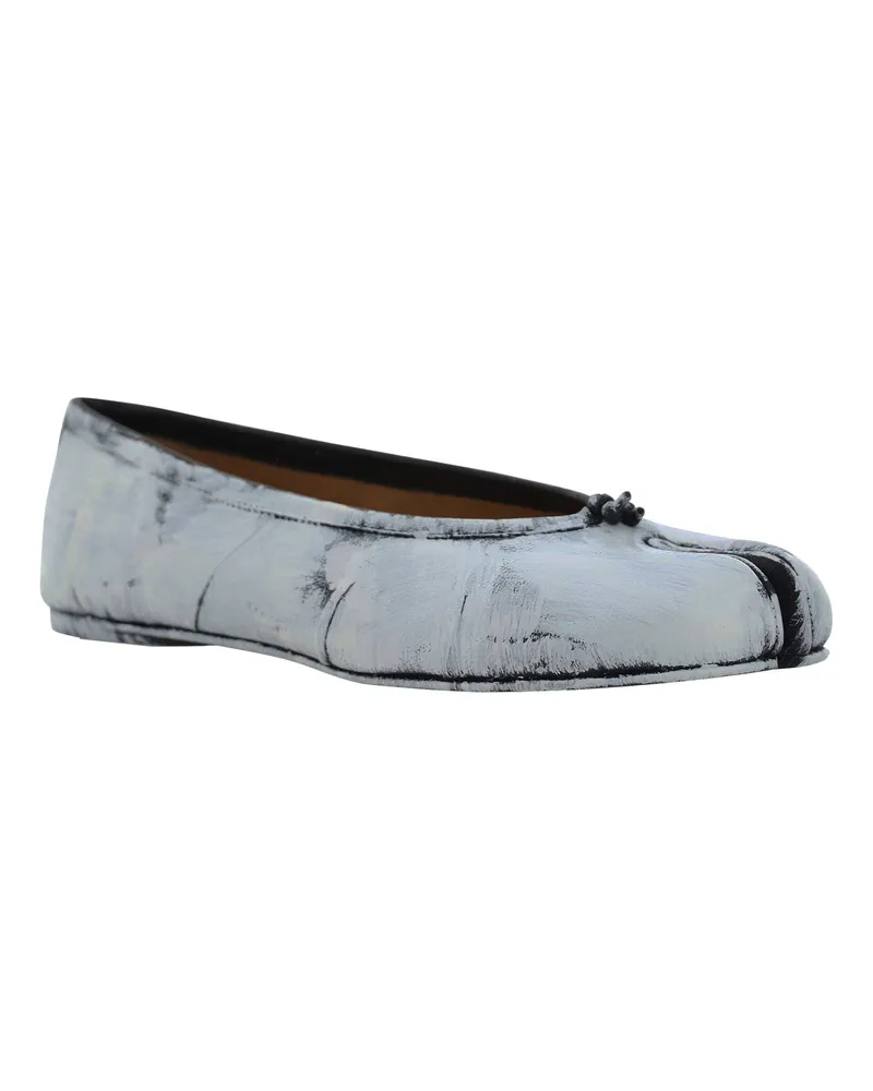 Maison Margiela Tabi Ballerina Flat — Black Black