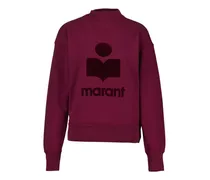 Women's Moby Sweatshirt Burgundy Cotton Sweatshirts