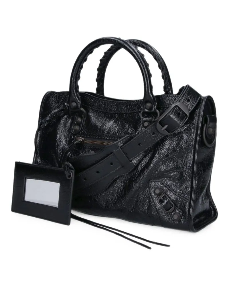 Balenciaga Le City Shoulder Bag — Black Black