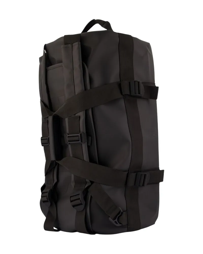 RAINS Unisex Texel Duffel Bag W3 Travel -  Synthetic Black Travel-Bags Black