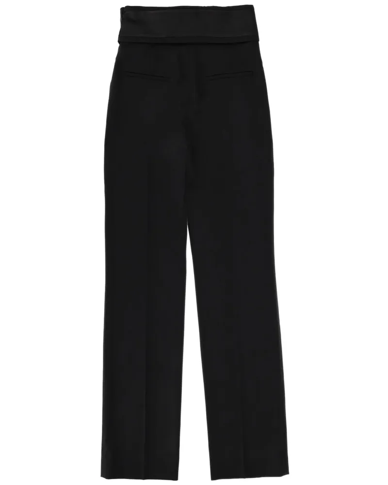 Alexander McQueen Wool Tailored Trousers — Black Black