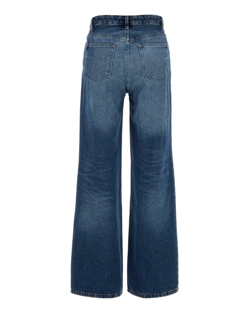 A.P.C. Washedindigo Exterior: Cotton Jean Blue