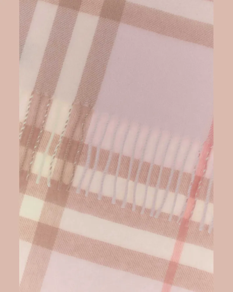 Burberry Giant Scarf — Pink Pink