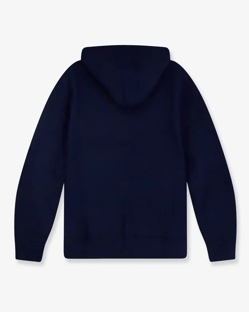 Ralph Lauren Men's Hooded Sweatshirt Blue Cotton Sweatshirts Sweater Navy