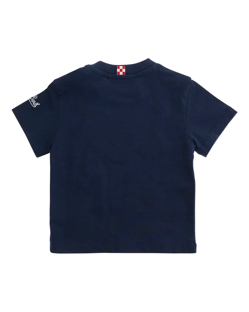 MC2 Saint Barth Girls' T-Shirt Denver Jr Lobster Chef Blue T-Shirts And Polos Navy