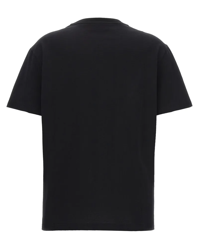 Etro Women's Black Cotton T-Shirt Black