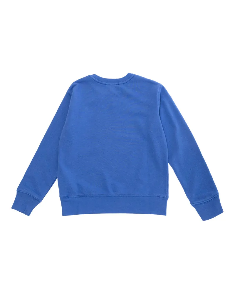 Ralph Lauren Pony Embroidery Sweatshirt — Blue Blue
