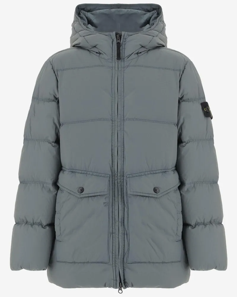 Stone Island Boys' Technical Hooded Jacket Dark Blue Blue