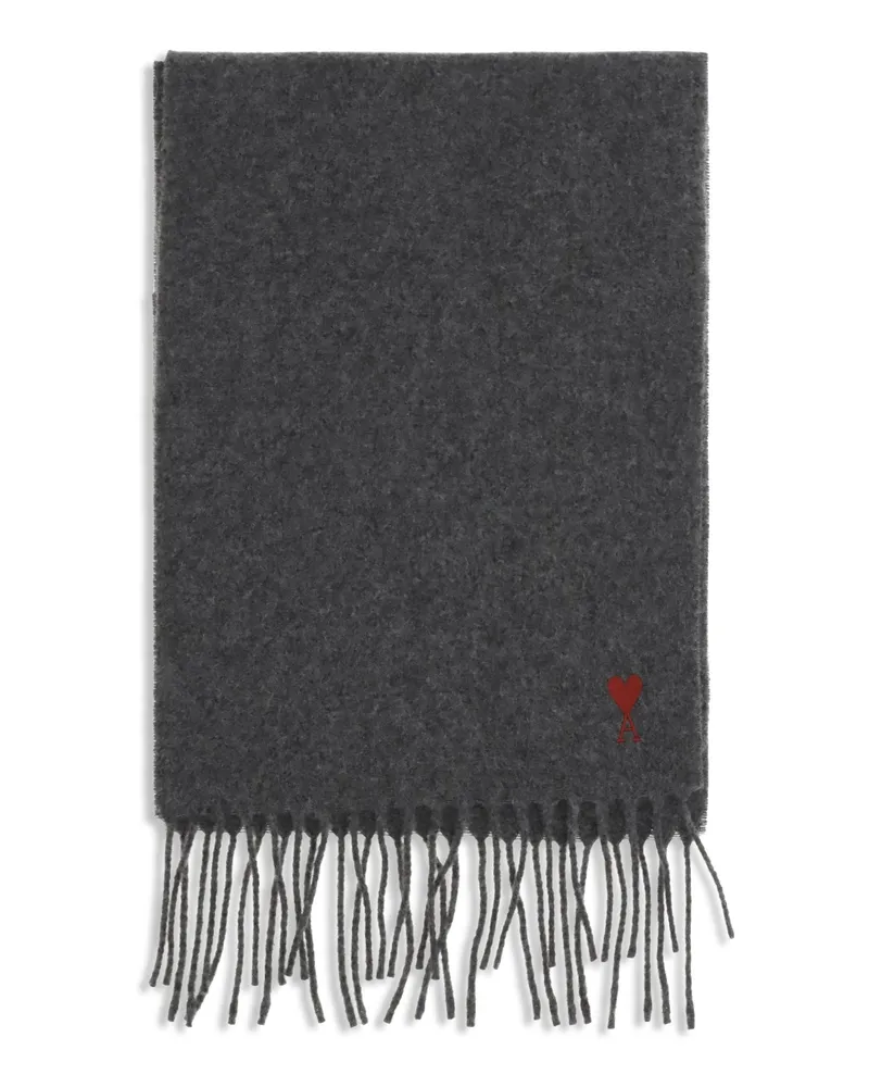 AMI Paris Scarf — Gray Gray