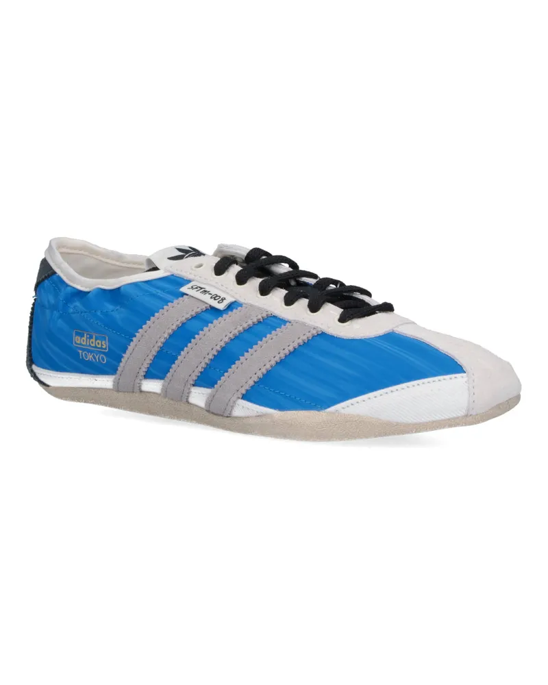 adidas Unisex Sneakers Blue Leather Blue