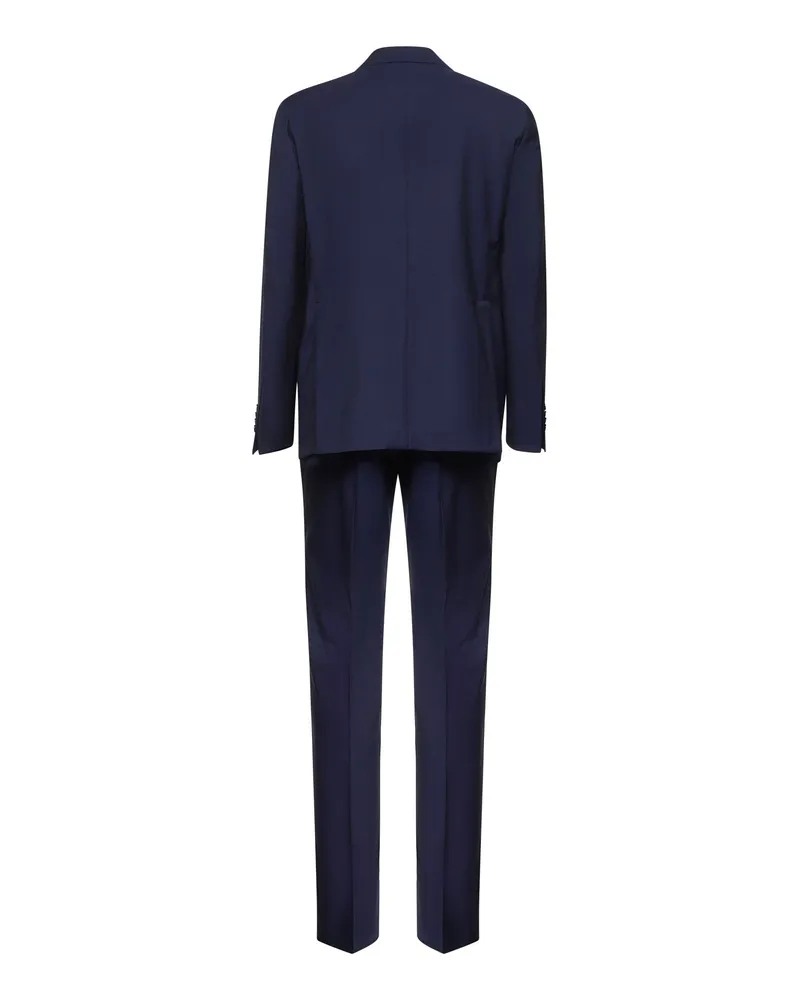 Tagliatore Vesuvio Pant Suit — Navy Navy