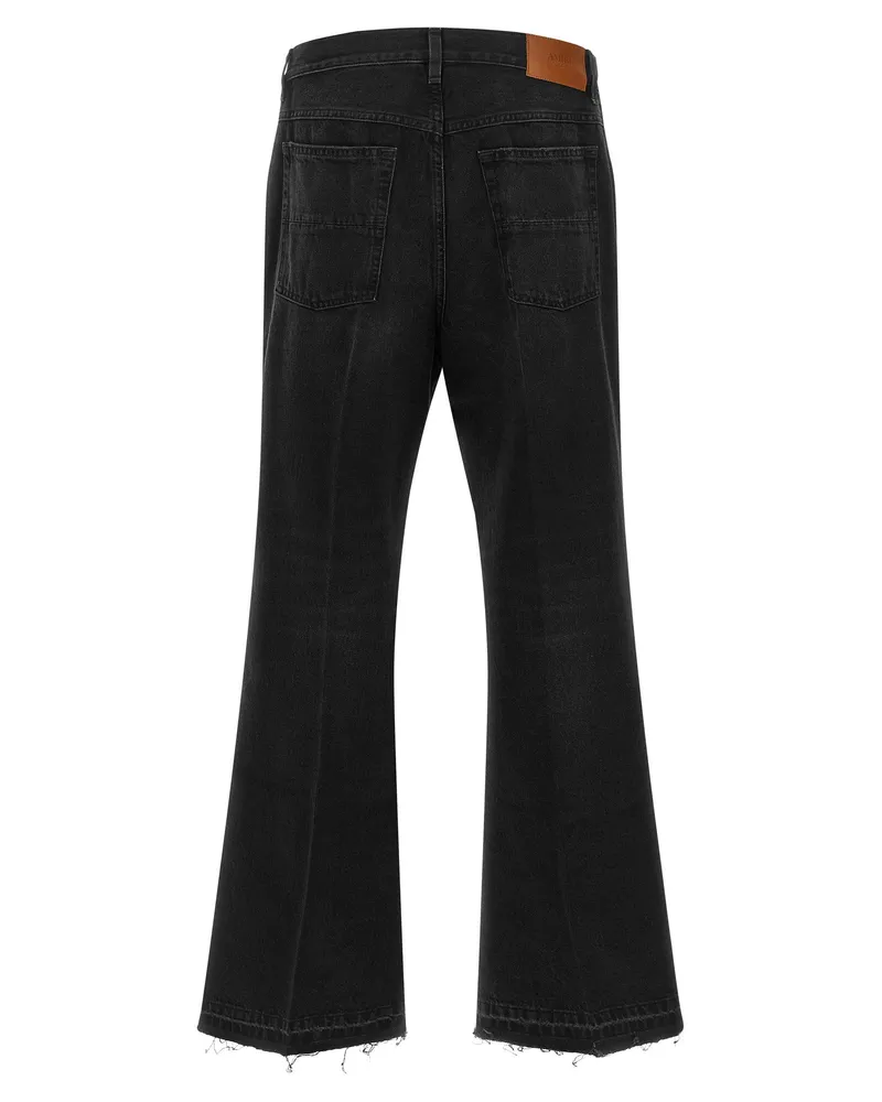 Amiri Flared Leg Jeans — Black Black