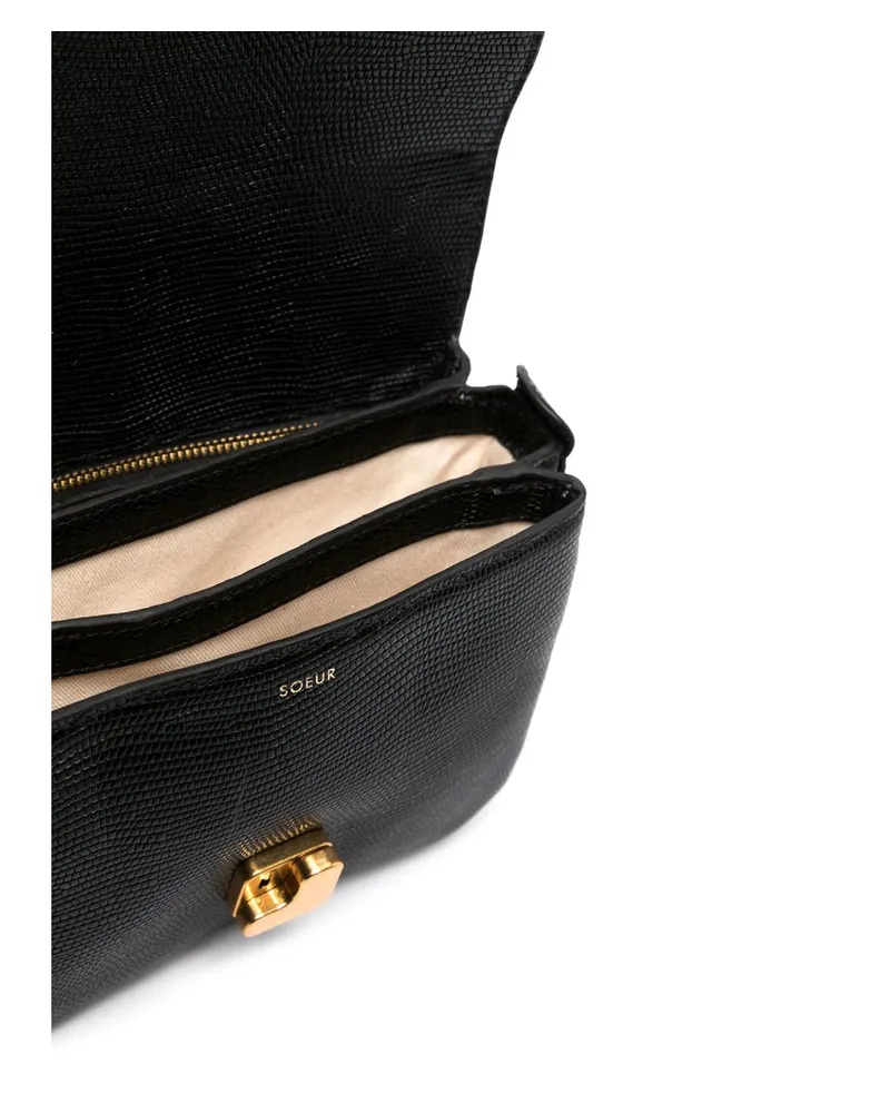 Soeur Bellimin Shoulder Bag — Black Black