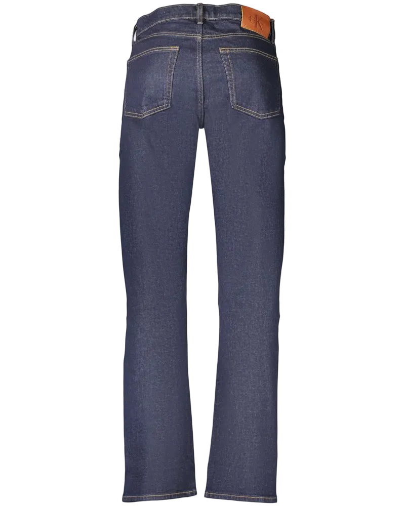 Calvin Klein 5-Pocket Cotton Jeans — Blue Blue