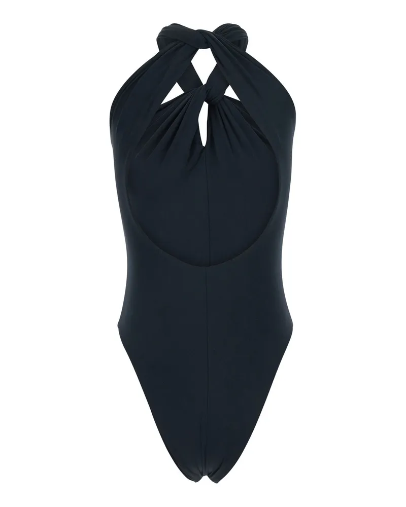 Federica Tosi Women One-Piece Swimsuit One Piece Black Polyamide Swimwear Sea Clothing Black
