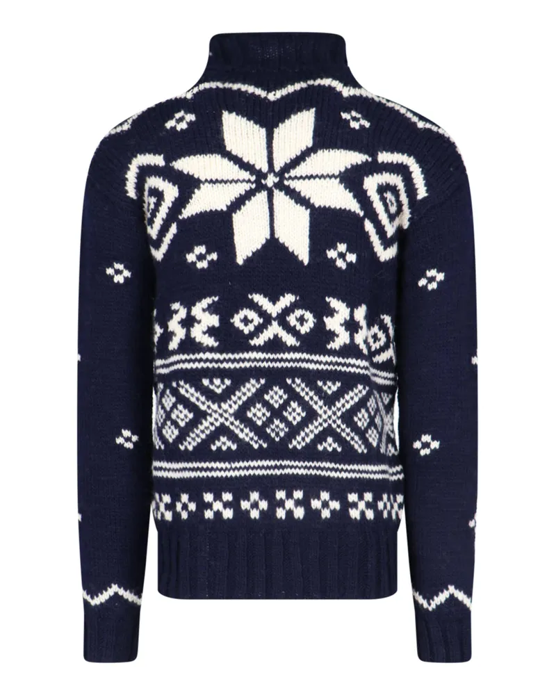 Ralph Lauren Men's Sweaters Blue Wool Navy