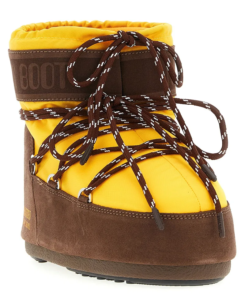 Moon Boot Icon Low Ankle Boot — Yellow Yellow