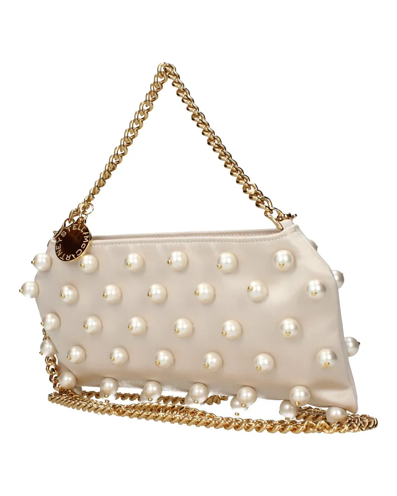 Stella McCartney Fabric Shoulder Bag — Beige Beige