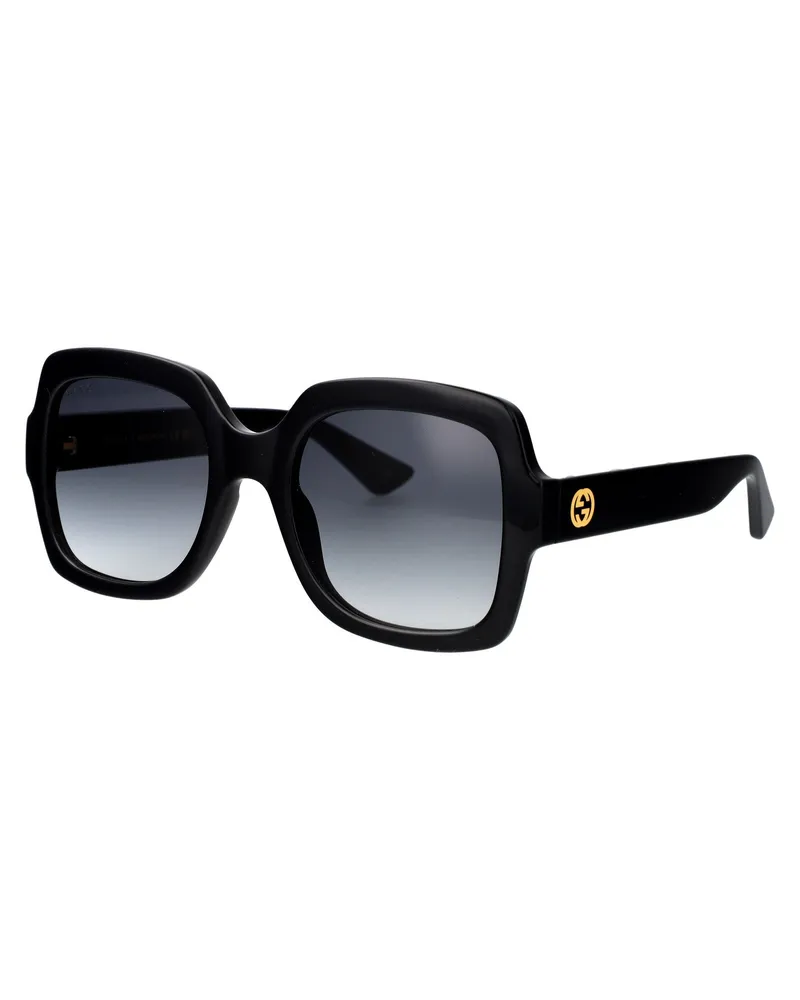 Gucci Women's Sunglasses Gg1337s Black-Grey Black-Black-Grey Injected Black/black/grey Black