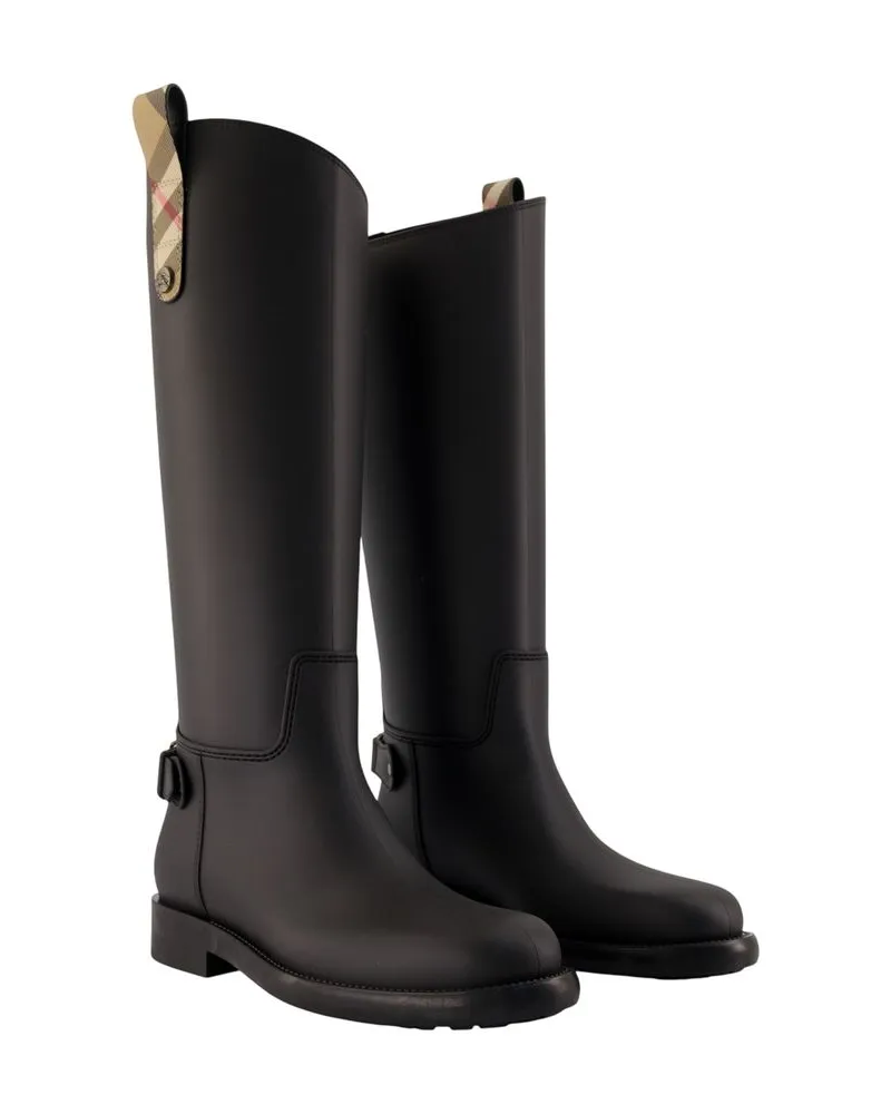 Burberry LF Cavalier Boot — Black Black