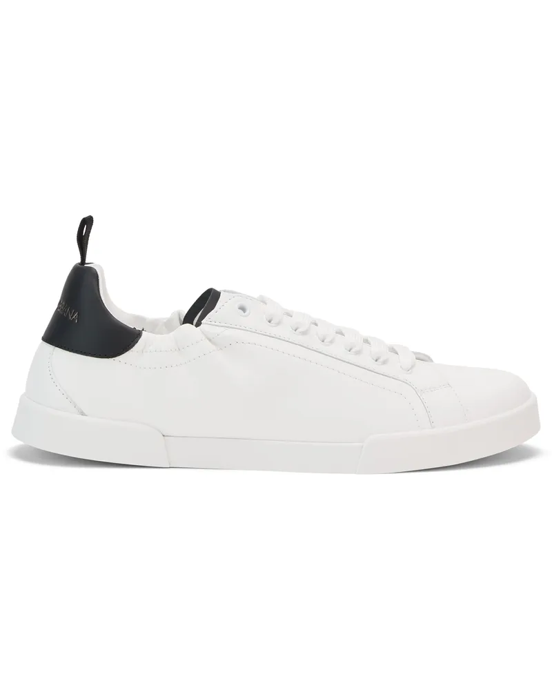 Dolce & Gabbana Portofino Sneakers — White White