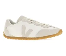 Women's Two-Tone Leather And Suede Gt Sneakers Whitenatural