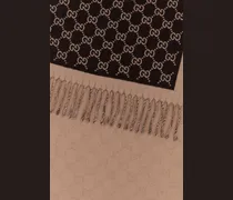 Women's Moon Scarf Black Wool