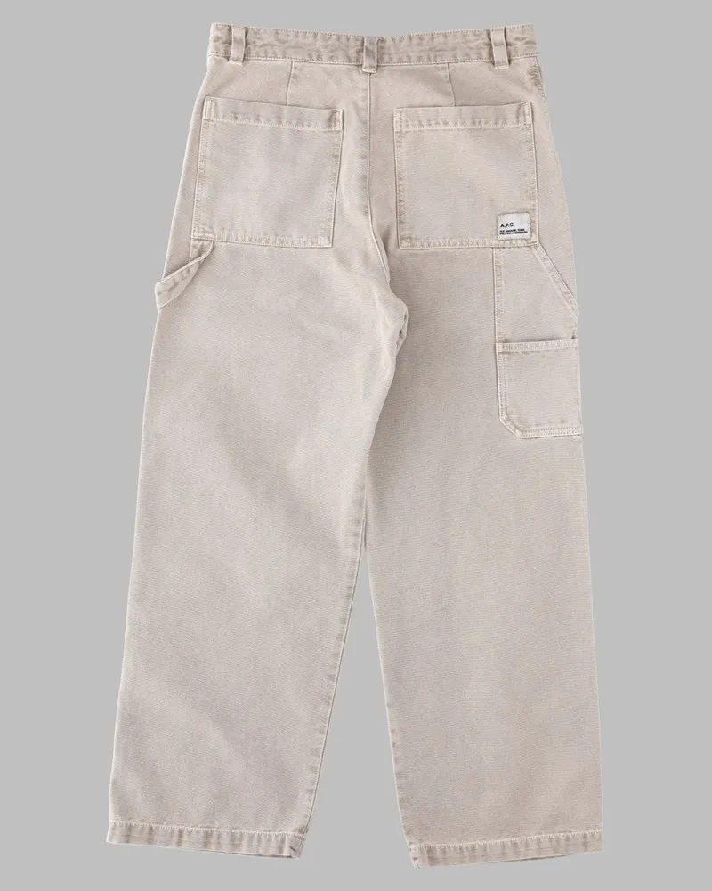 A.P.C. Carpenter Jeans — Beige Beige
