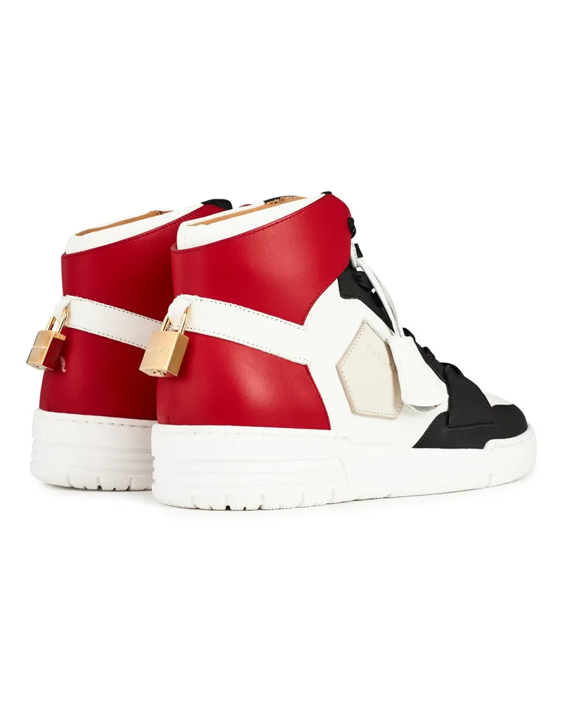 Buscemi Men's Air Jon High Padlock Sneakers Multiple Colors Shoes Multicolor