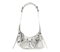 Le Cagole Shoulder Bag — Silver