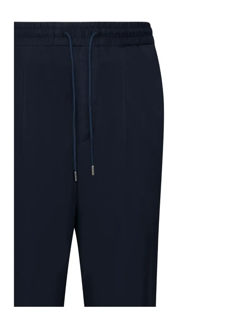 Jacob Cohën Mens Trousers Navy Blue Navy