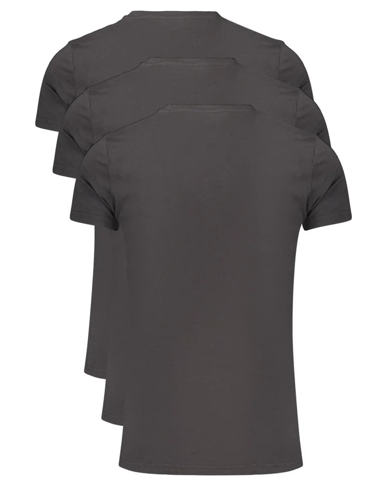 Palm Angels Nero Cotton Mens T-Shirt Black Black
