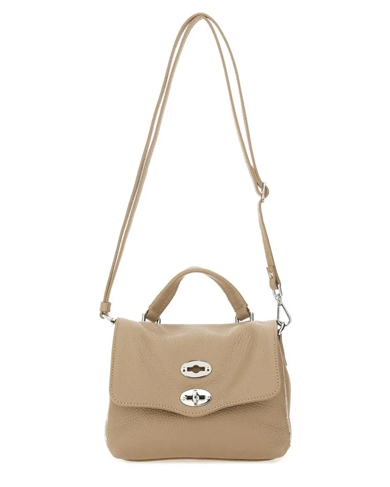 Zanellato Postina Baby Shoulder Bag — Beige Beige