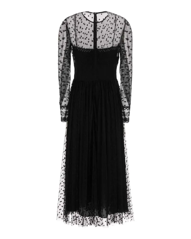 Alberta Ferretti Nero Dress — Black Black