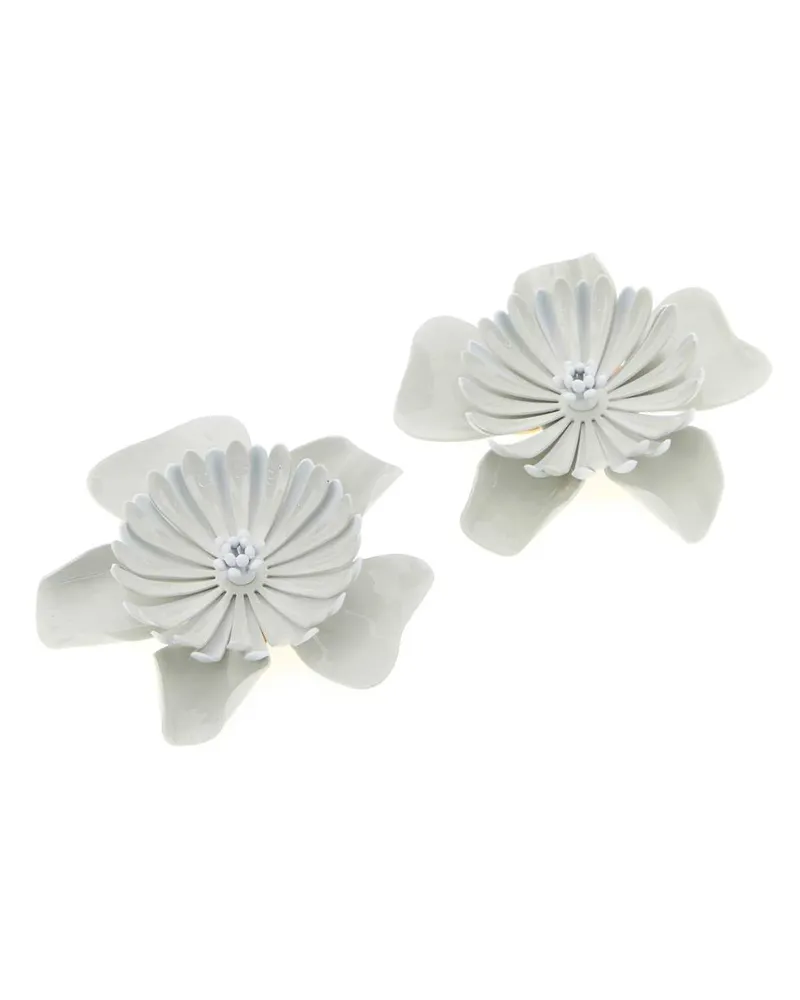 Chloé Bloom Earrings — White White