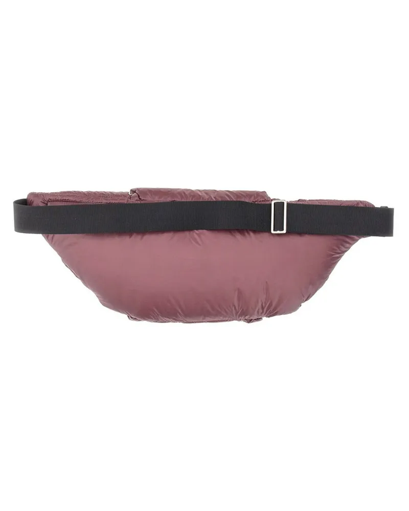 Jil Sander Quilted Padded Polyamide Belt Bag — Pink Pink