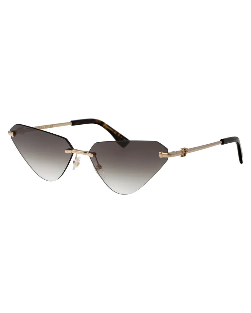 Dsquared2 Women's Sunglasses D20108-S Gold-Green Metal Gold/green Gold