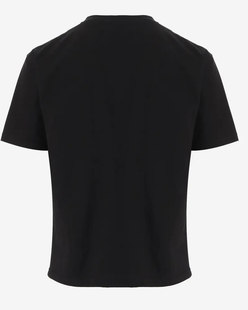 Valentino Garavani Men's Cotton T-Shirt Black T-Shirts And Polos Black